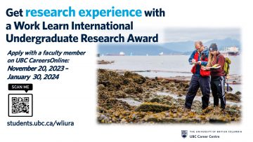 Call for Research Proposals | Work Learn International Undergraduate Research Awards