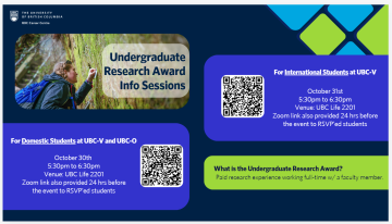 Undergraduate Research Opportunities at UBC